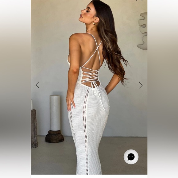 Babyboo Xanthe Maxi Crochet Dress - Picture 3 of 4